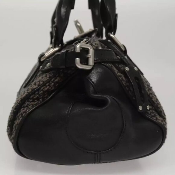 Chloe Paddington Hand Bag Canvas Gray Silver Auth - Picture 12 of 12